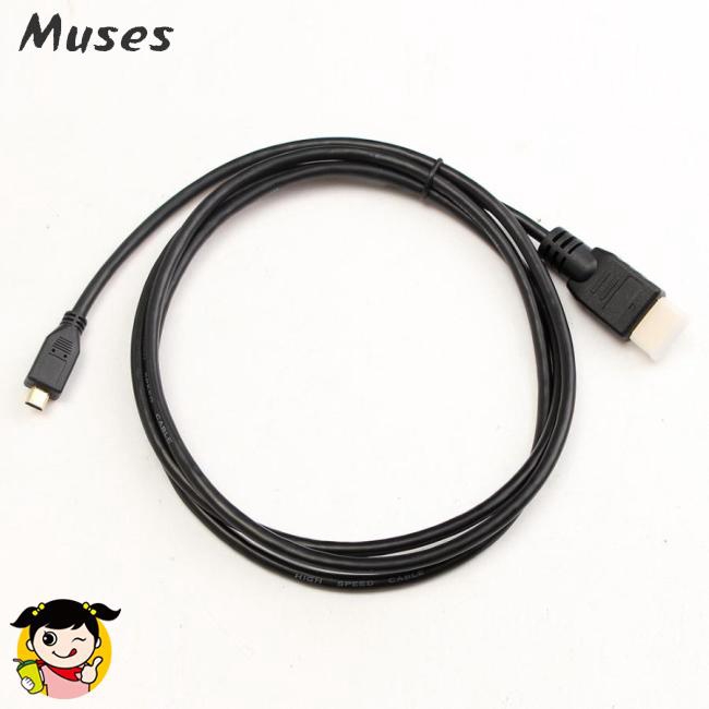 Muse07 Cáp chuyển từ Micro USB sang HDMI 1080p dài 1.8m cho HDTV