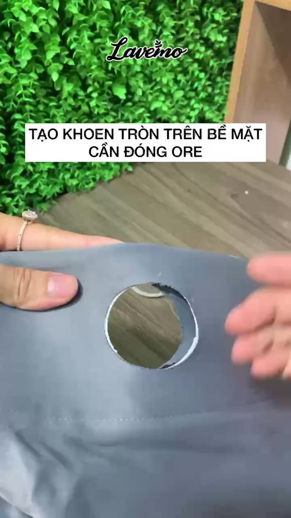 Khoen Ore Rèm Vải LAVEMO Vòng Ốp Nhựa Chống Bung May Rèm Vải Ore Rèm Rido Phi 28 - 32 Phụ Kiện Màn Cửa Đẹp K01 | BigBuy360 - bigbuy360.vn