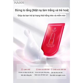 Mặt nạ Unifon đỏ trắng da