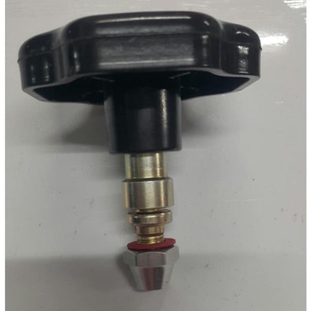 LINH PHỤ KIỆN THAY THẾ -Bộ trục đồng+núm vặn áp suất tặng kèm ốc bắt và long đen đỏ nồi áp suất gas