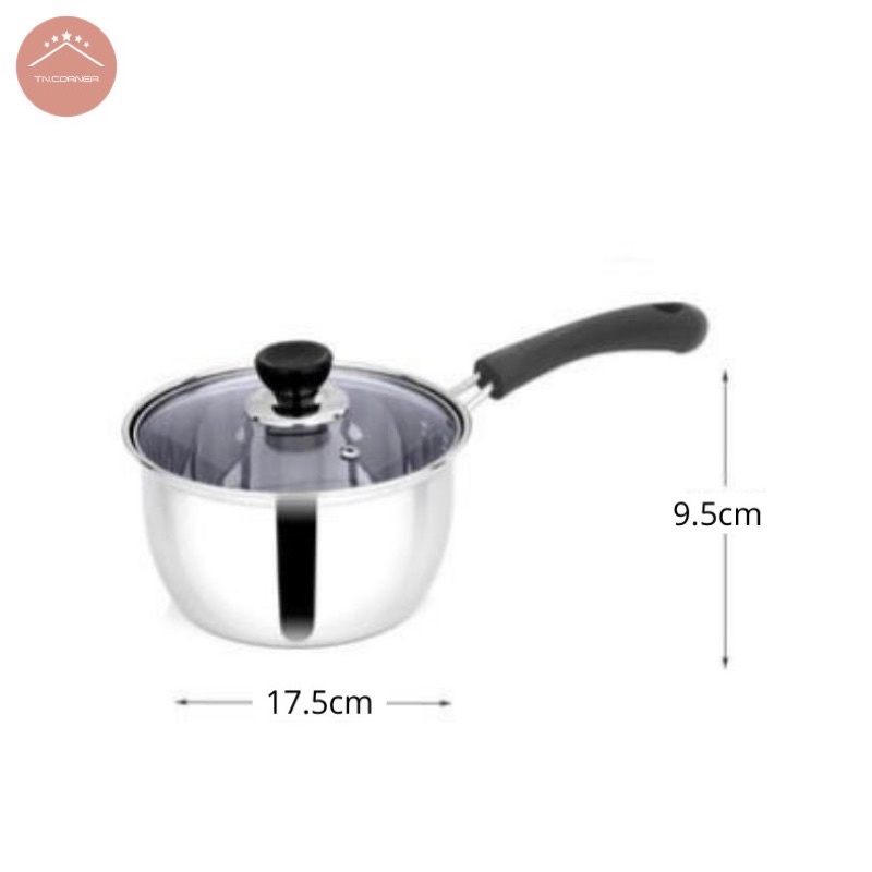 Nồi Khuấy Bột Có Tay Cầm 18cm - Nhà Mỵ SHop