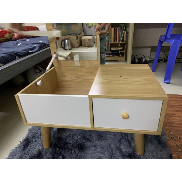 Bàn Trang Điểm FREESHIP Bàn Phấn Có Gương Gỗ MDF Cao Cấp Chịu Lực Cao - VIE FURNITURE