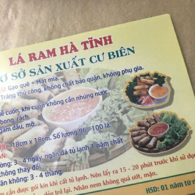 Bánh ram hà tĩnh