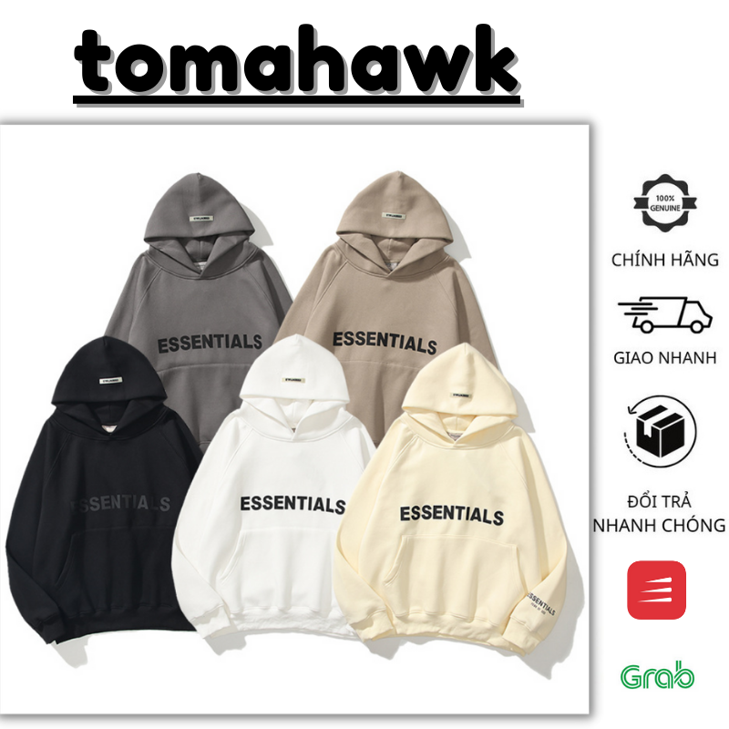 Áo Hoodie Nam Nữ Form Rộng Local Brand ESSENTIALS FEAR OF GOD SS2021 Nhiều Màu Unisex | Tomahawk Clothes | BigBuy360 - bigbuy360.vn