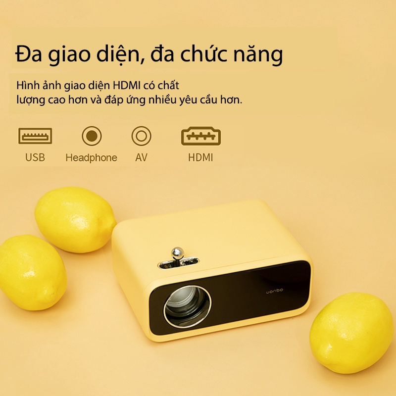 Máy chiếu Wanbo Mini Yellow