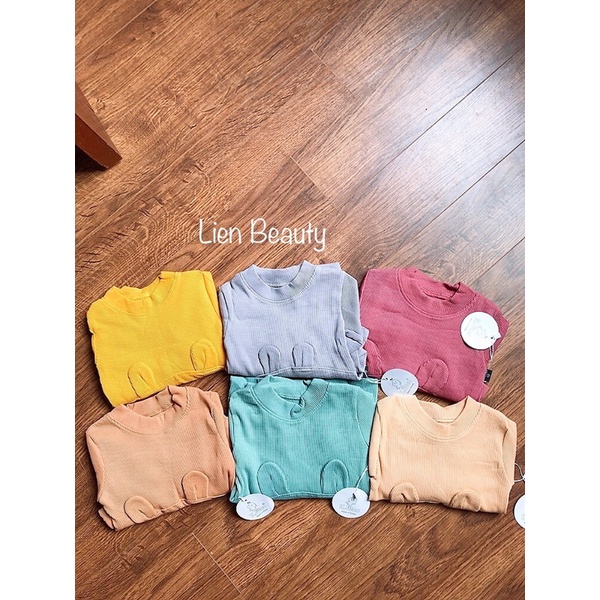 Bộ Dài Tay Len Tăm Xuất Hàn Siêu Đẹp Cho Bé