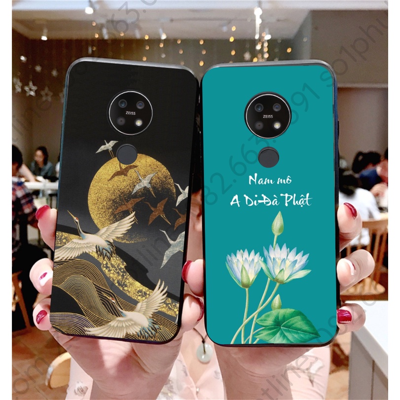 Ốp lưng Nokia 7.2 dẻo in hình thư pháp nhiều mẫu lựa chọn ( Phần 2)