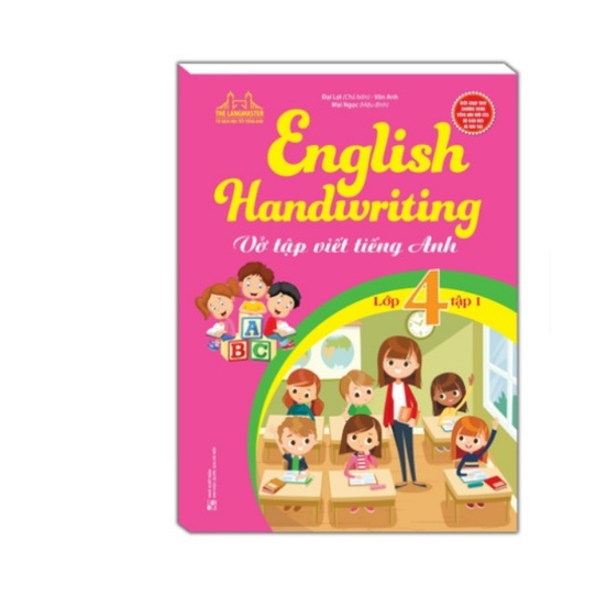 Sách - Combo English Handwriting - Vở tập viết tiếng anh lớp 4 (2 tập )