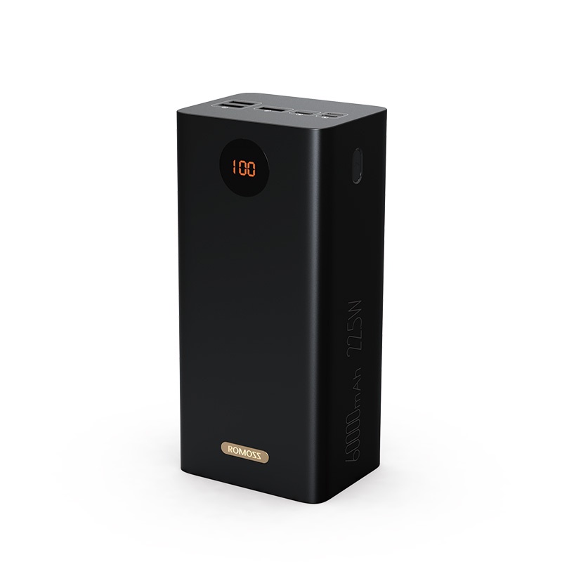 Sạc dự phòng 60000mAh, Pin dự phòng Romoss PEA60
