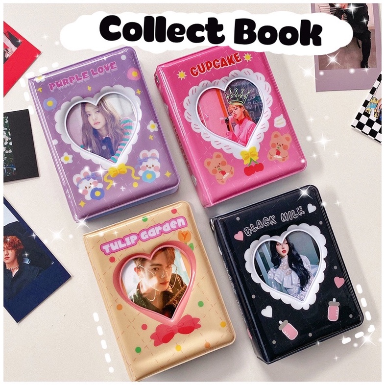 Collect Book đựng card 20 sheet 2 mặt - Mini Binder kiểu hàn quốc