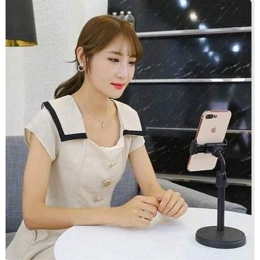 Giá Đỡ Điện Thoại Livestream Ổn Định Xoay 360 Độ, để bàn Livestream đa năng