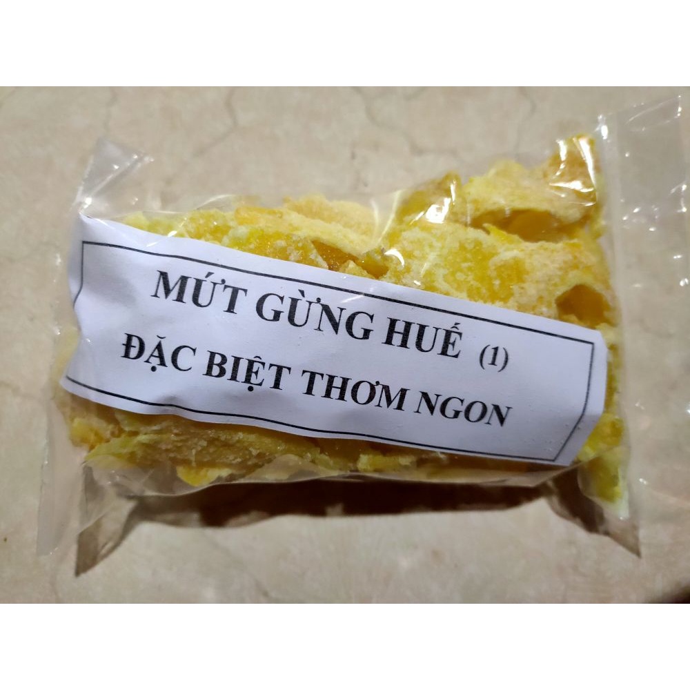 COMBO 10 GÓI MỨT GỪNG HUẾ ĐẶC BIỆT THƠM NGON ( gói 200gr )