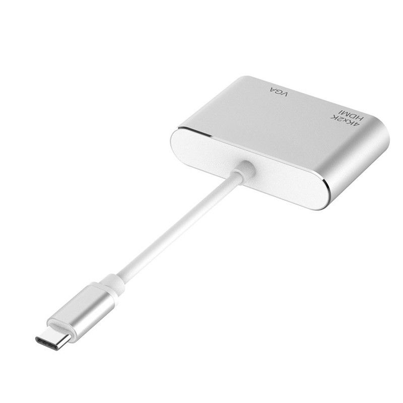 Cáp Chuyển Đổi Âm Thanh Từ Usb Type C Sang Hdmi Vga