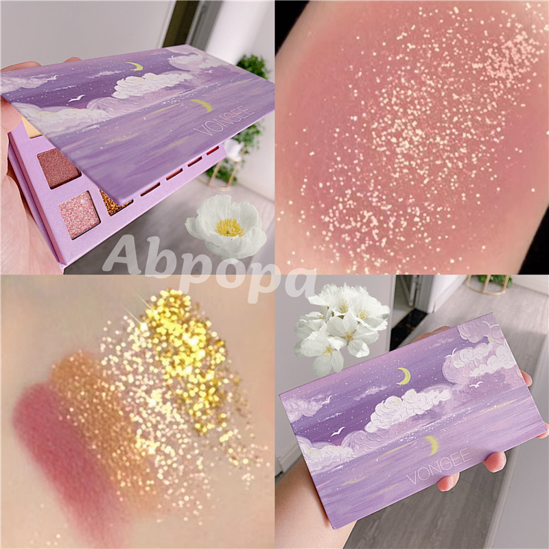 [Hàng mới về] Bảng phấn mắt Vongee 18 màu lì và nhũ lấp lánh đa năng hợp thời trang | BigBuy360 - bigbuy360.vn
