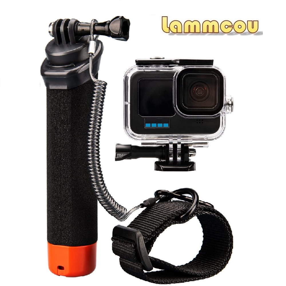 Bộ Phụ Kiện Bảo Vệ Tay Cầm Chống Nước Lammcou Hero10 Actioncamera Và Hero 10 9