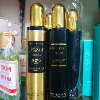 Xịt dưỡng tóc mùi nước hoa L'uodais No5