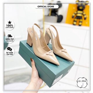 👠👟[ HÀNG CAO CẤP ] Sandal prada gót dẹt quai sau fullbox [ SIÊU HOT ]⚡