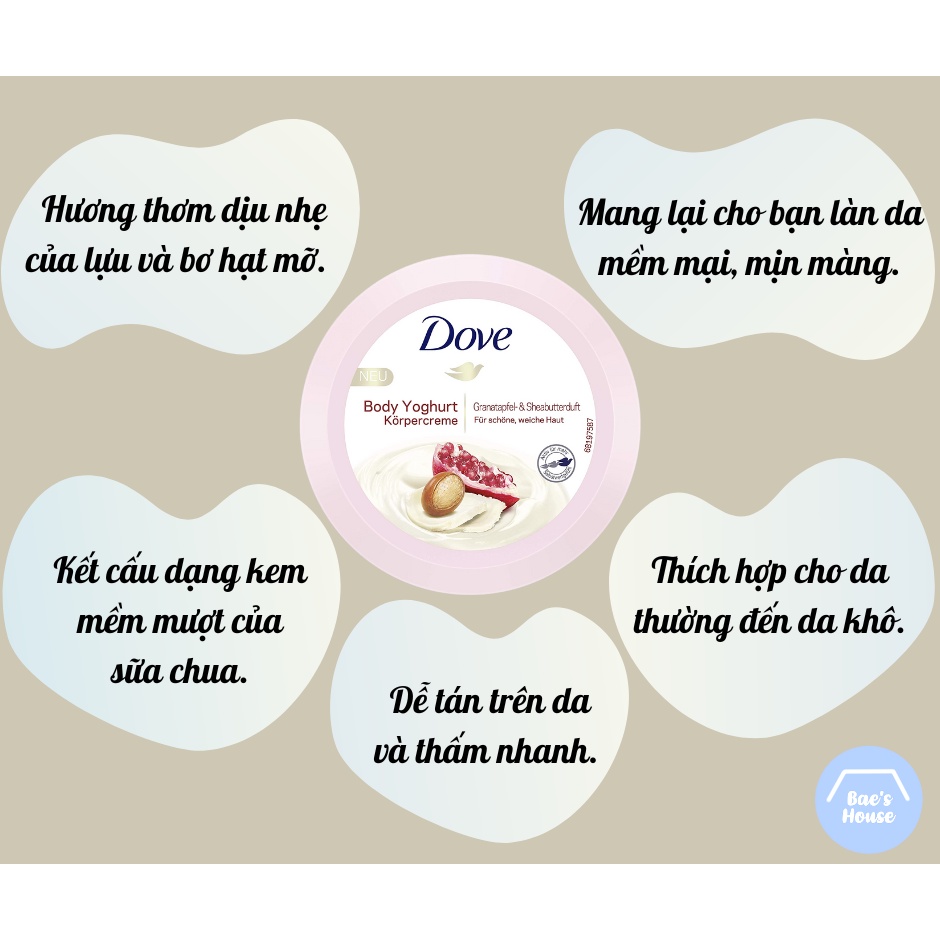 KEM DƯỠNG THỂ SỮA CHUA DOVE