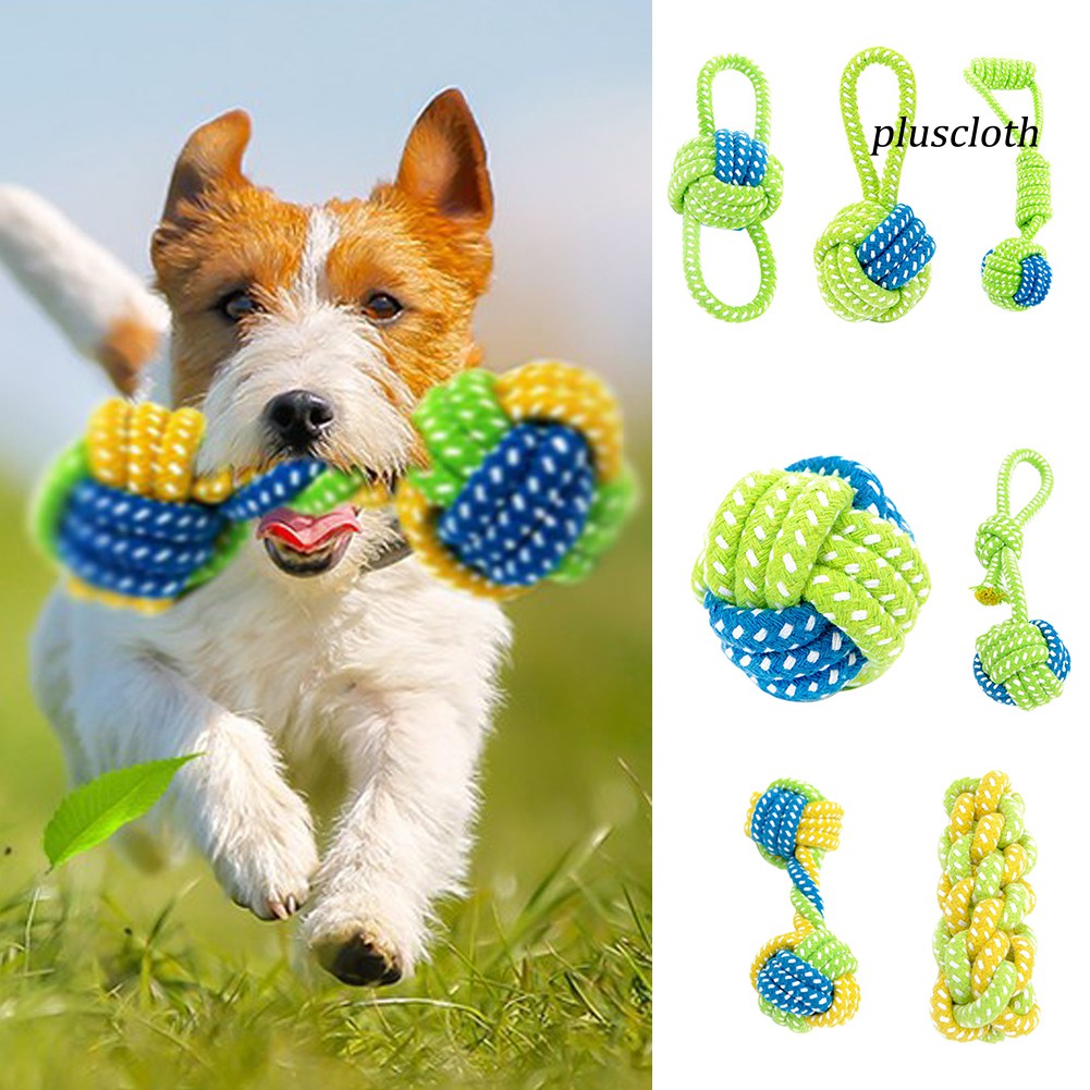 Đồ Chơi Ngậm Cắn Dạng Dây Cotton Cho Thú Cưng