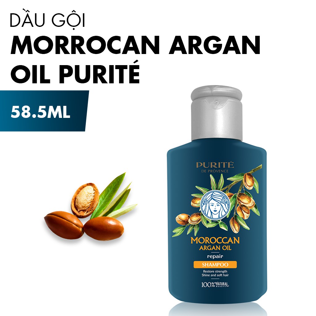 [HB - Gift] Dầu Gội Morrocan Argan Oil Purite 58.5 ml (Chai du lịch)
