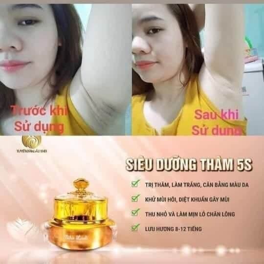 BIHO LADI 💖𝑭𝑹𝑬𝑬𝑺𝑯𝑰𝑷💖 SIÊU DƯỠNG THÂM 5S Ngăn ngừa thâm sạm Nách, Mông, Bikini, trắng da, loại bỏ mùi hôi nách | BigBuy360 - bigbuy360.vn