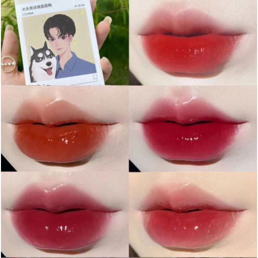 Set son 5 cây son kem bóng lì Herorange Tiểu Ca Ca