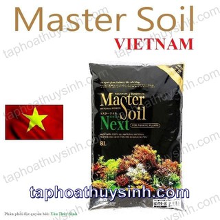 MASTER SOIL BAO 8 LÍT và 3L - PHÂN NỀN GIÀU DINH DƯỠNG - ĐẤT NỀN ĐẾN TỪ NHẬT BẢN