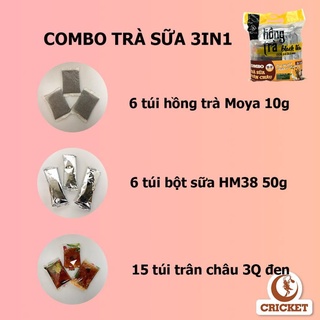 Combo trà sữa Black Tea Moya tự pha