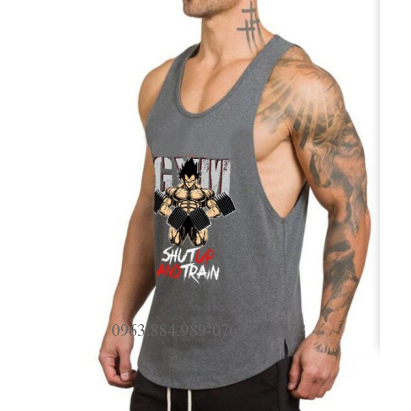 Áo ba lỗ A.106 chơi thể thao, tập gym, phù hợp mọi môn thể tháo, chất mỏng, thoáng mát ( Ảnh, video shop chụp)