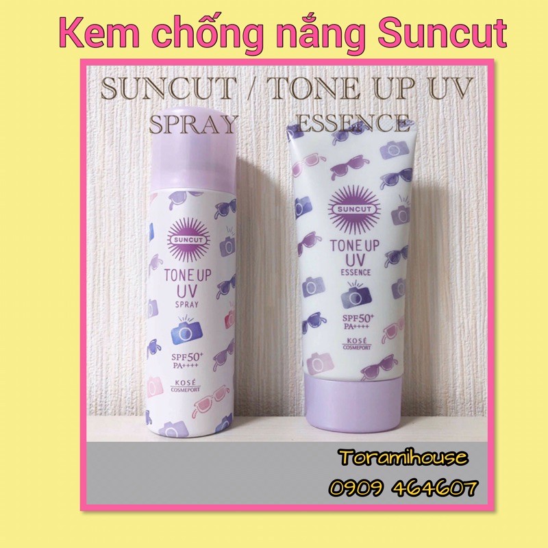 Kem chống nắng Kose suncut tone up