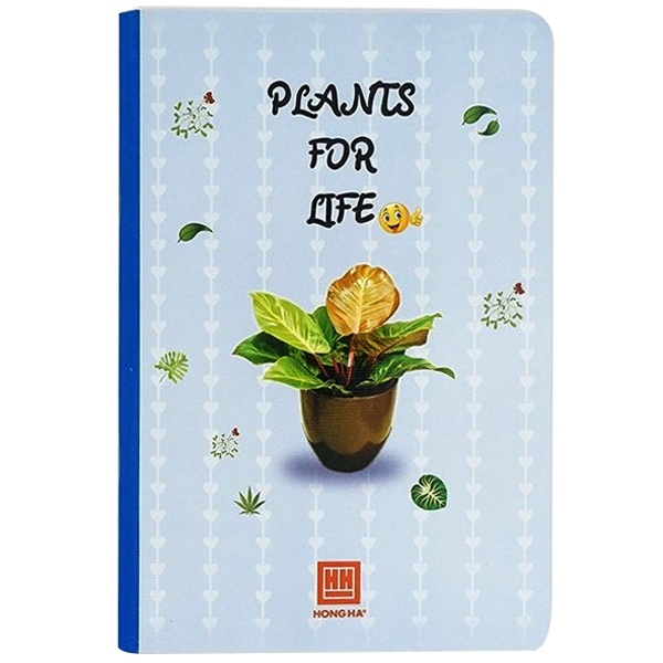 Vở Plants For Life - Kẻ Ngang 200 Trang - Hồng Hà 1417 (Mẫu Màu Giao Ngẫu Nhiên)