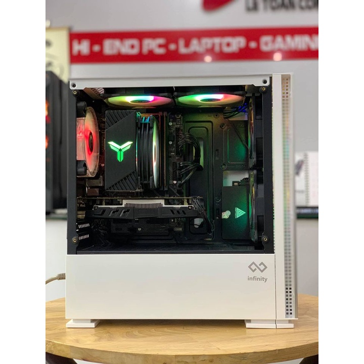 Thùng PC Gaming Eclips M (H310/I3-9100F/8GB/GTX1050Ti/120GB/320GB/450W) | BigBuy360 - bigbuy360.vn