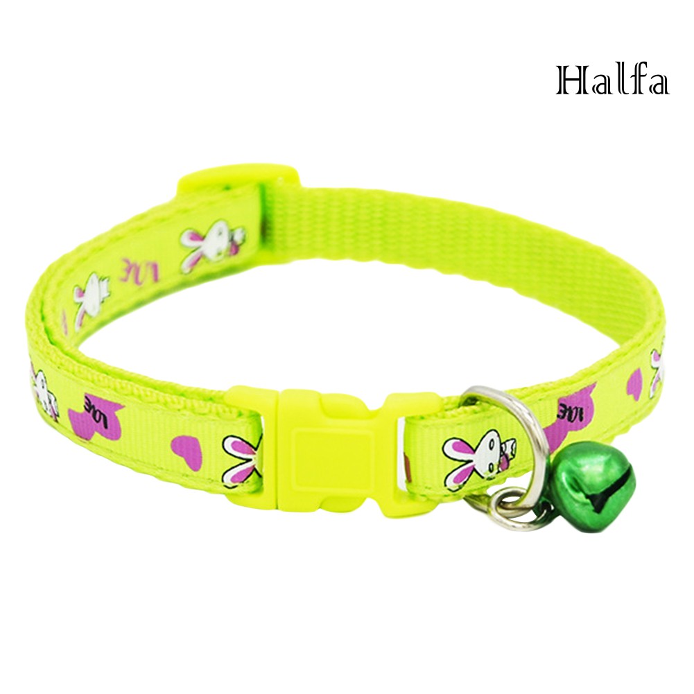 Vòng Cổ Thú Cưng Gắn Chuông Hoạt Hình