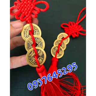Tiền xu tam tài phong thuỷ