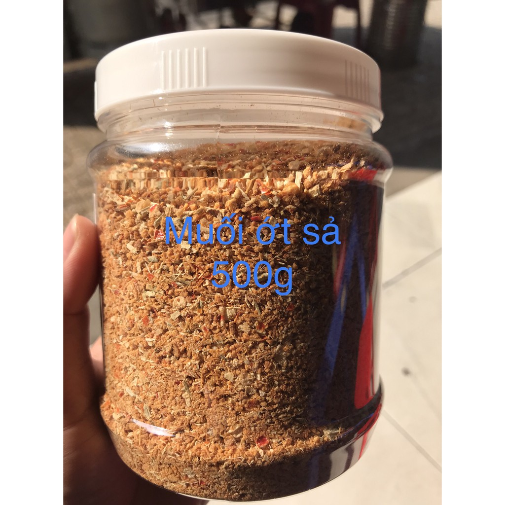 Muối ớt sả Tây Ninh [250g - 500g] ướp chiên nướng thịt, cá bao ngon