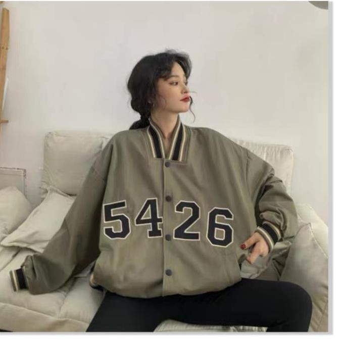 ÁO KHOÁC NỮ BOMBER NÚT BẤM  5426 THỜI TRANG ÁO KHOÁC MỌI THỜI ĐẠI THỜI TRANG KMG