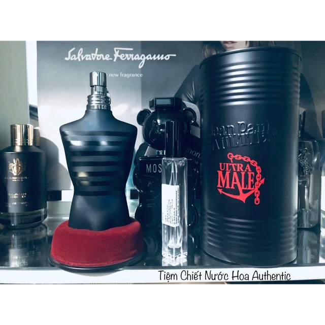Mẫu Thử nước hoa Jean Paul Gaultter Ultra Male Intense EDT 0.33fl.oz
