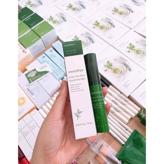 Thanh Lăn Dưỡng Mắt & Da Mặt Innisfree Green Tea Seed Eye & Face Ball ( Hàn Quốc )