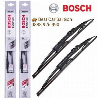 [Bosch] gạt mưa ô tô Bosch xương cứng sắt-350,400,600,650mm( 1 cây)