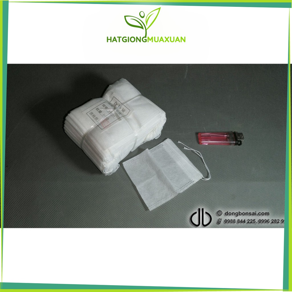 - Túi lọc đựng phân 5x7cm (số lượng 100 túi) chất.