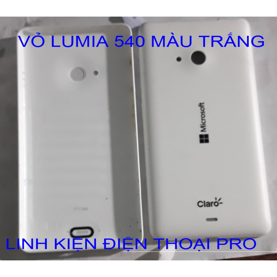 VỎ LUMIA 540 MÀU TRẤNG