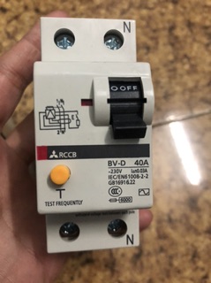 Attomat chống giật 1 pha 40A