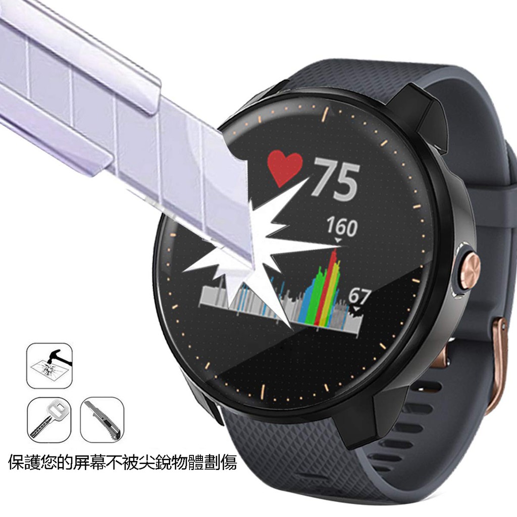 Ốp Lưng Nhựa Tpu Mềm Có Giá Đỡ Cho Đồng Hồ Thông Minh Garmin Vivoactive 3