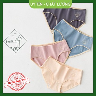 [Kháng Khuẩn] Quần Lót Nữ Cotton Kháng Khuẩn Smile