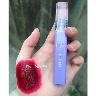 Son Kem Lì Luckgo gấu tím( ảnh thật shop tự chụp)
