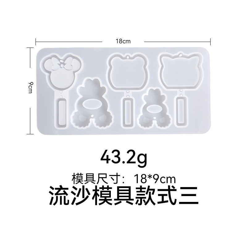 Khuôn Silicone Làm Mặt Dây Chuyền Hình Chuông Gió