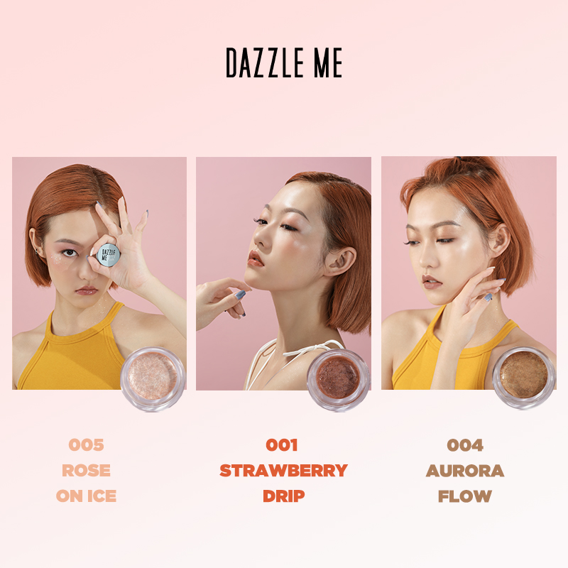 Phấn Nhũ Dạng Thạch Dazzle Me Nhiều Màu Tùy Chọn Kích Thước 4.5 * 4.3 * 2.4 Hộp 30g | BigBuy360 - bigbuy360.vn