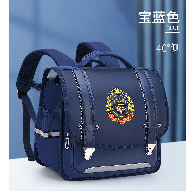 Balo chống gù kiểu dáng Nhật Bản cặp sách đi học cho bé trai bé gái siêu nhẹ cao cấp E1026