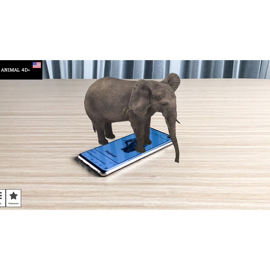 [ Gía siêu rẻ ] Hộp 60 thẻ animals 4D (thẻ thực tế ảo)