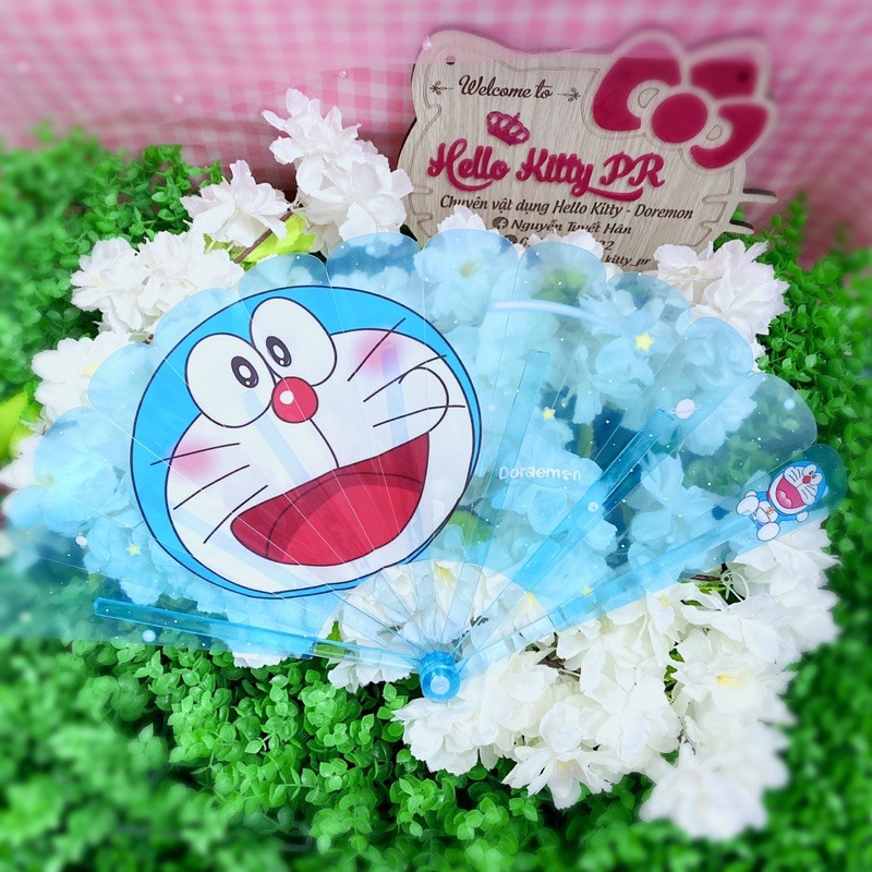 QUẠT CẦM TAY TO DOREMON DORAEMON